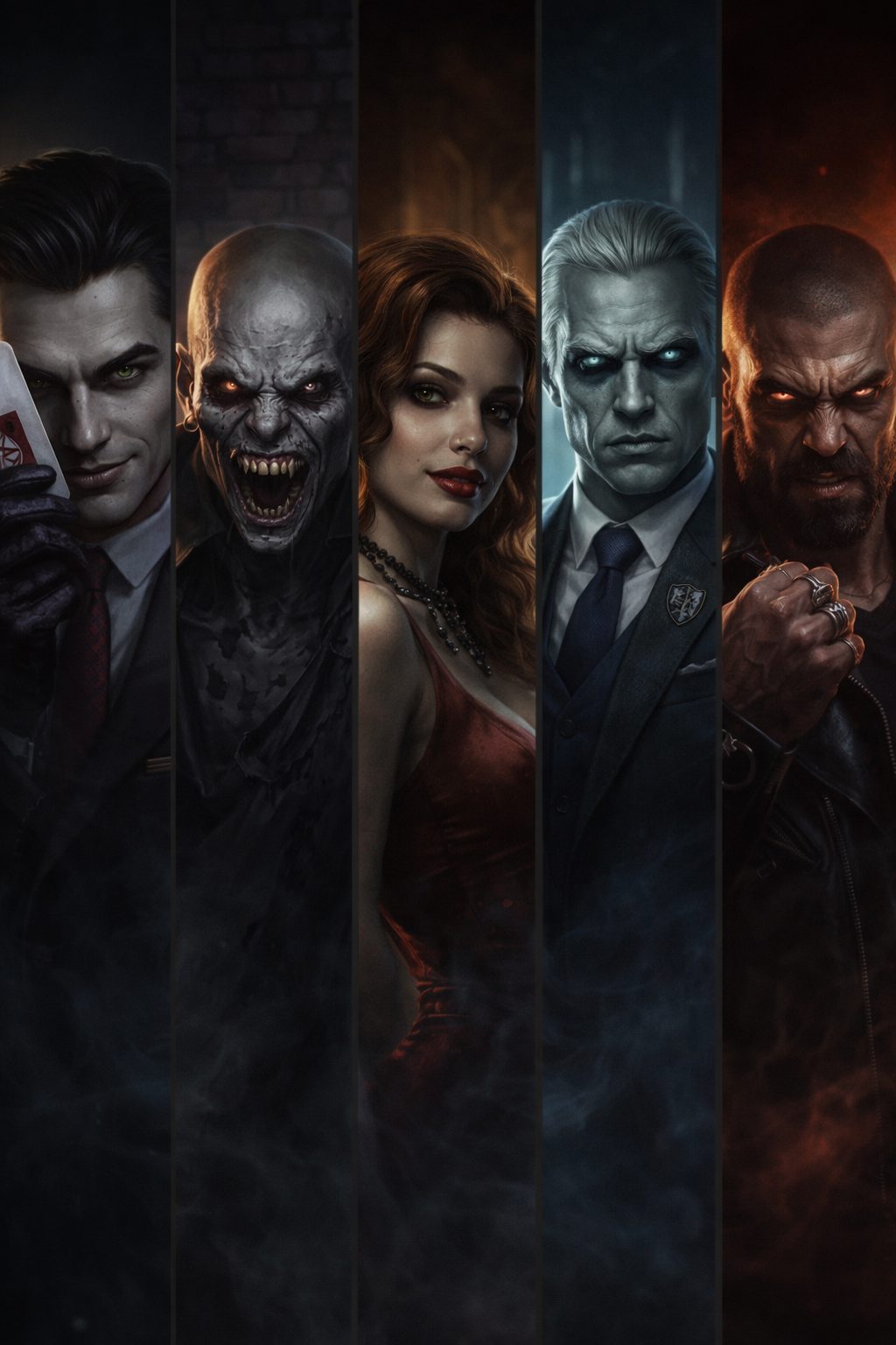 Vampires of many types